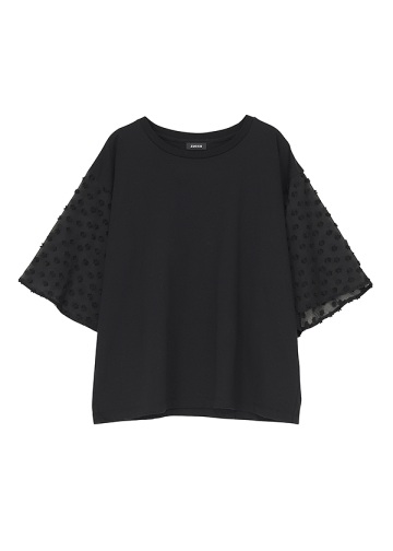ZUCCa / JACQUARD DOCKING JERSEY / �J�b�g�\�[