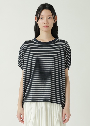 <��s�\��> ZUCCa / DRAPE STRIPE JERSEY / �J�b�g�\�[