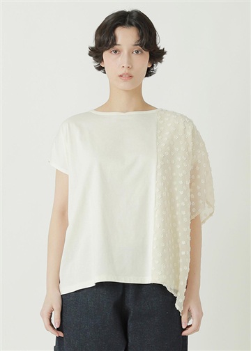 ZUCCa / JACQUARD DOCKING JERSEY / �J�b�g�\�[