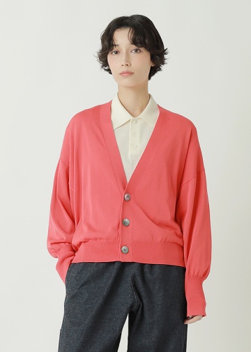 ZUCCa / PO DRY TOUCH KNIT / �J�[�f�B�K��