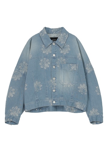 <��s�\��> ZUCCa / FLOWER JQ DENIM / �u���]��