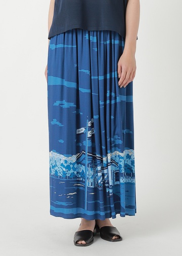 <��s�\��> ZUCCa / ROADSIDE PRINT / �X�J�[�g