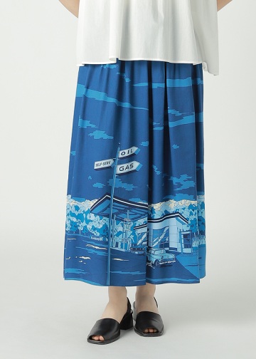ZUCCa / ROADSIDE PRINT / �X�J�[�g