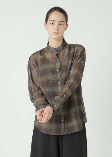 <��s�\��> ZUCCa / SHEER CHECK / �V���c