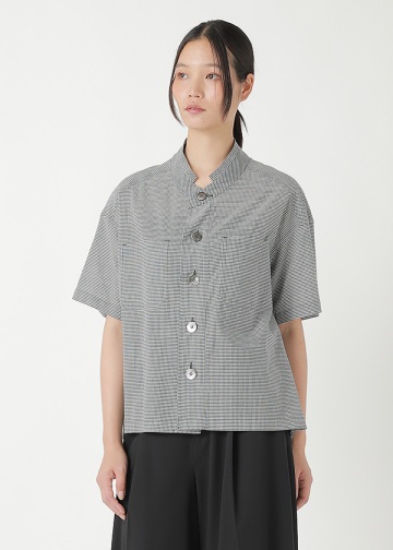<��s�\��> ZUCCa / COTTON SILK GINGHAM CHECK / �V���c