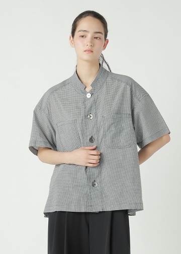 ZUCCa / COTTON SILK GINGHAM CHECK / �V���c