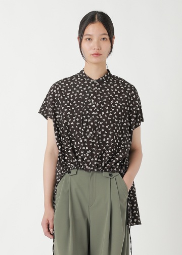 <��s�\��> ZUCCa / NADESHIKO FLOWER PRINT / �u���E�X