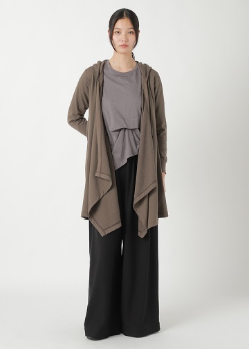 <��s�\��> ZUCCa / COTTON DRAPE SWEATSHIRT / �J�b�g�\�[