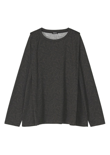 ZUCCa / BELLFLOWER PRINT JERSEY / �J�b�g�\�[