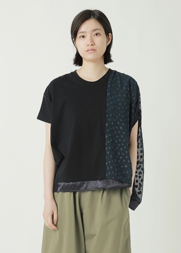 <��s�\��> ZUCCa / CUT JACQUARD DOCKING / �J�b�g�\�[