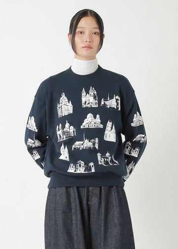 <��s�\��> ZUCCa / ARCHITECTURE SWEATSHIRT / �g�b�v�X