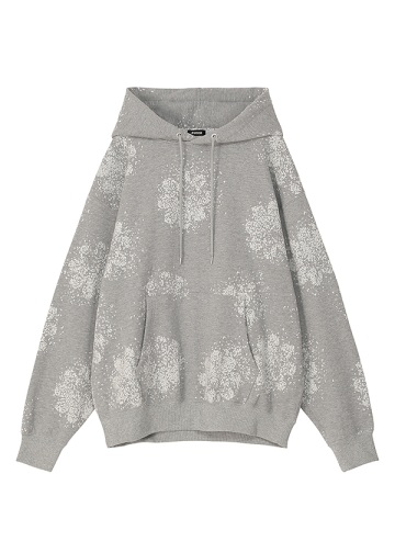 <��s�\��> ZUCCa / FLOWER JACQUARD SWEATSHIRT / �t�[�f�B�[