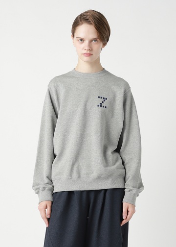 ZUCCa / FLOCKY INITIAL SWEATSHIRT / �g�b�v�X