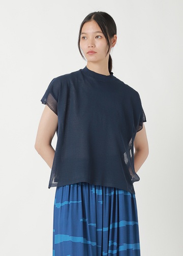 <��s�\��> ZUCCa / DOUBLE SHEER KNIT / �g�b�v�X