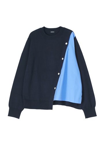 <��s�\��> ZUCCa / SHIRT DOCKING KNIT / �j�b�g