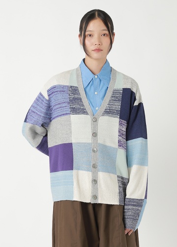 <��s�\��> ZUCCa / COLOR BLOCK KNIT / �J�[�f�B�K��