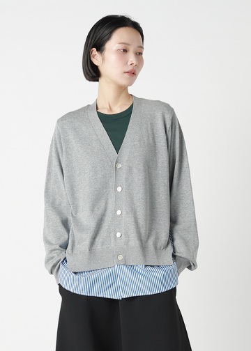 ZUCCa / SHIRT DOCKING KNIT / �J�[�f�B�K��
