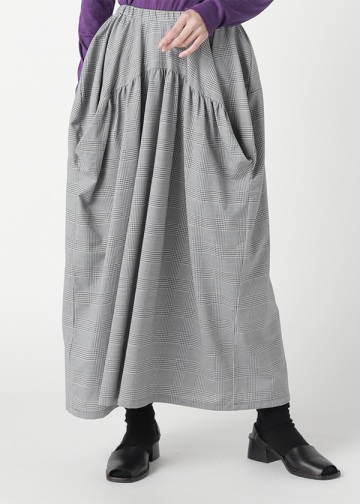 ZUCCa / GLEN CHECK JERSEY / �X�J�[�g
