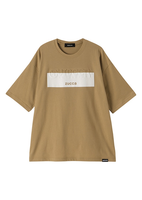 ZUCCa / メンズ OUTDOOR PRODUCTS × ZUCCa エンボスTシャツ / Tシャツ ベージュ