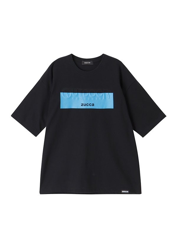 ZUCCa / メンズ OUTDOOR PRODUCTS × ZUCCa エンボスTシャツ / Tシャツ ライトブルー