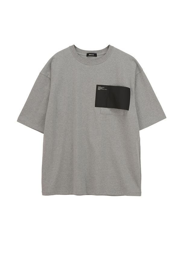 ZUCCa / メンズ BIGミルスペックT / Tシャツ シルバーグレー