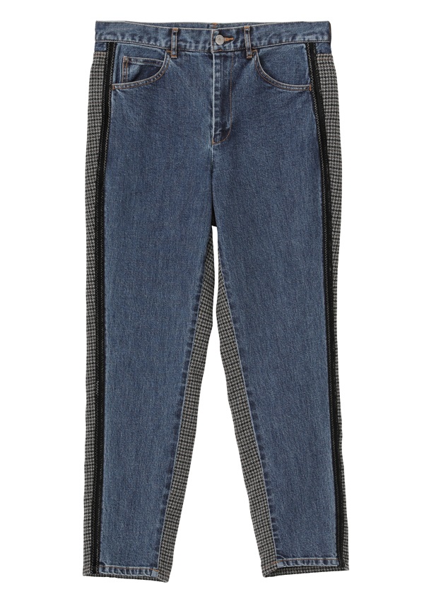 Zucca メンズ ツイード デニム パンツ M Silver Gray 23 Men S Bottoms A Net Online Store