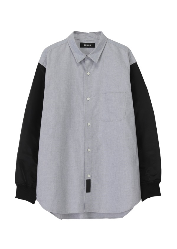 ZUCCa / PO メンズ ドッキングシャツ / トップス(M blue(12)): MEN'S ...
