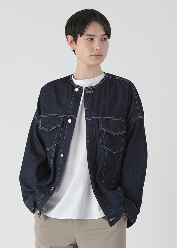 ZUCCa / S ライトオンスデニム / ジャケット(XS navy(13)): SALE| A