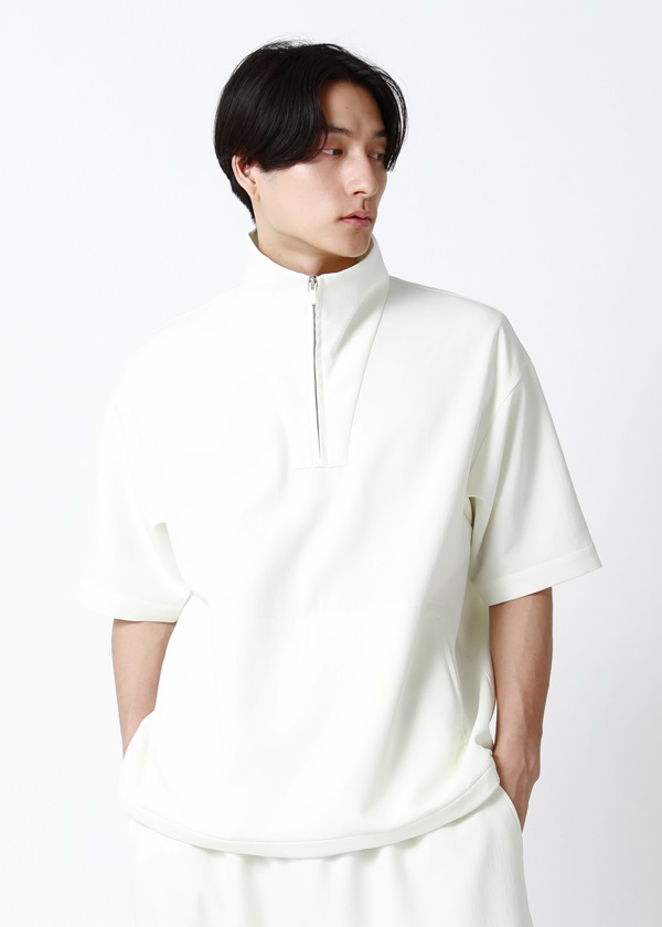 ZUCCa / PEダブルフェイス / プルオーバー(XS white(01)): CABANE de 