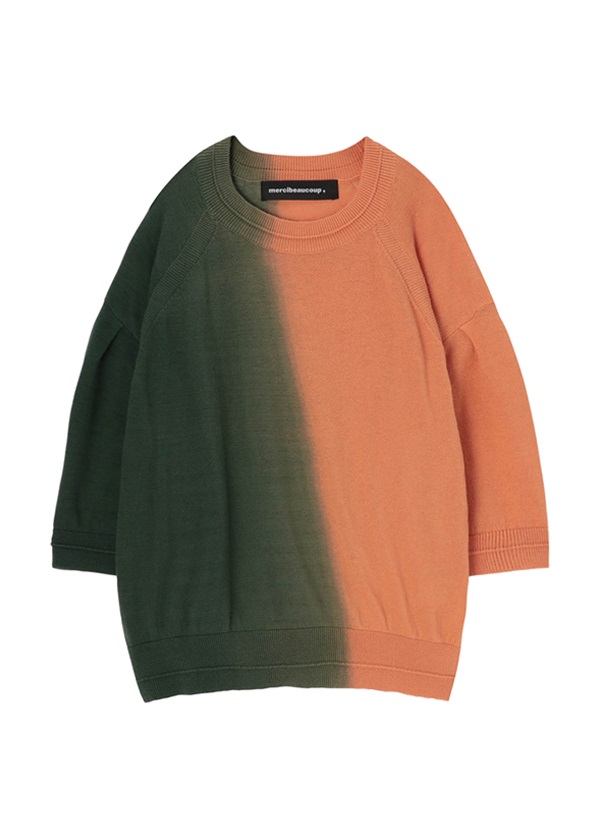 メルシーボークー、 / B:ぼかしニット / ニットプルオーバー