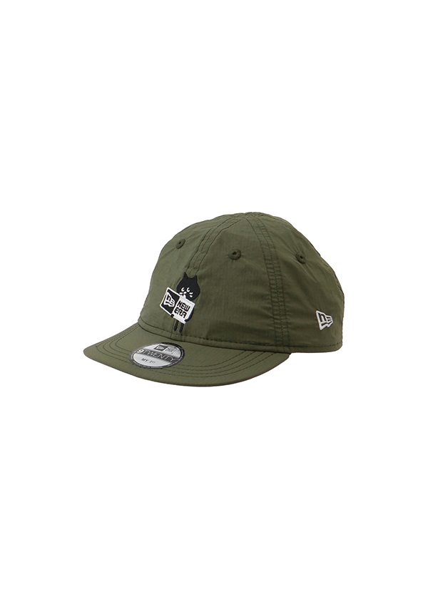 にゃー / キッズ にゃー×NEW ERA HOLD BOX / キャップ カーキ