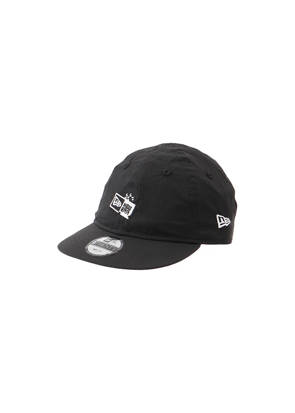 にゃー / キッズ にゃー×NEW ERA HOLD BOX / キャップ 黒