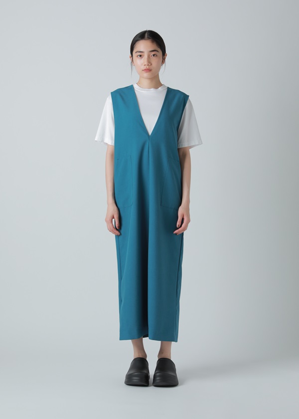 NYA- / (O) V-NECK DRESS / �����s�[�X