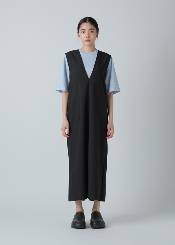 NYA- / (O) V-NECK DRESS / �����s�[�X