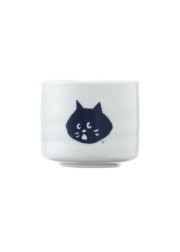 にゃー / にゃーお茶こもの / 湯のみ 白