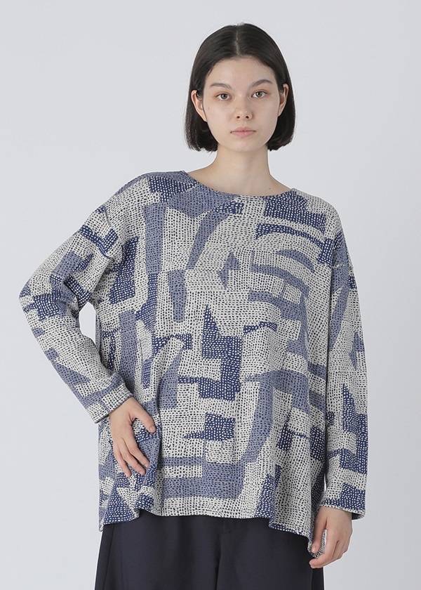 Plantation / S サシコ接結 / プルオーバー(M blue(12)): SALE| A-net