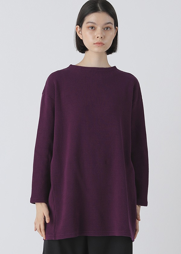 Plantation / P ストレッチワッフル / チュニック(M navy(13 