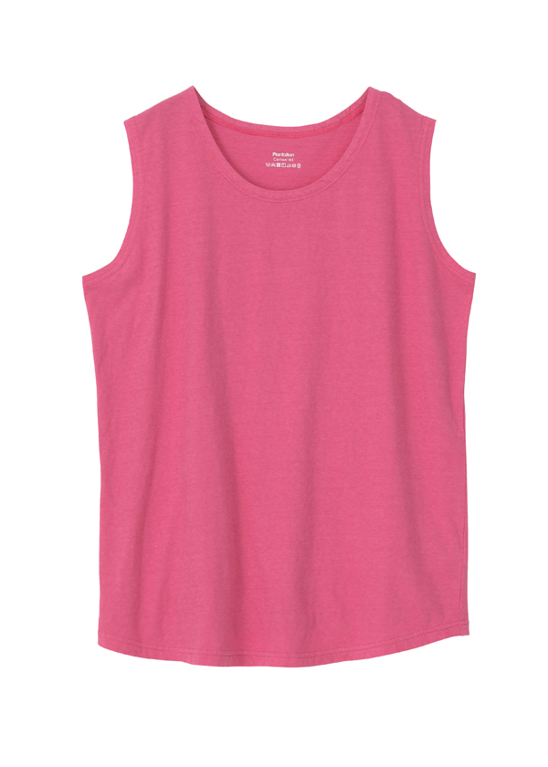 Plantation L-line S ジンバドライ天竺 タンクトップ(02 pink(18)): SALE| A-net ONLINE  STORE