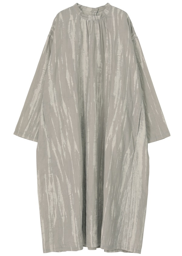 タグ付 プランテーション 2024SS SHIBORIストライプJQワンピース