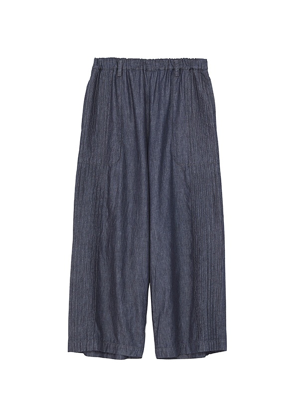 先行予約> Plantation / BIZENピンタックデニム / パンツ(XL navy(13 