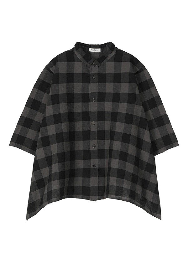 Plantation / YOORYUUチェック / シャツ(M dark brown(05 