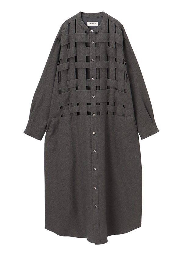 Zucca O ブレードクロス ワンピース M Gray 24 Sale Humor ユーモア