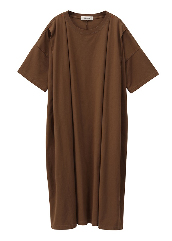 Zucca S タックジャージィー ワンピース M Dark Brown 05 Sale A Net Online Store Zucca S タックジャージィー ワンピース M Dark Brown 05 Sale A Net Online Store