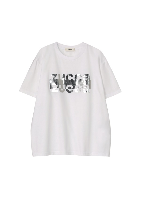 【新品】ZUCCa ビッグロゴT/Tシャツ【M】ブラック