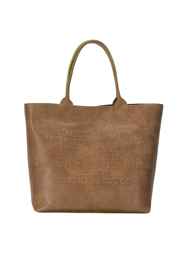 ZUCCa / エンボスロゴBAG / バッグ(F brown(04)): ZUCCa| A-net ONLINE ...