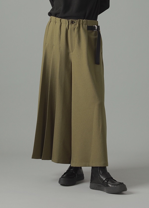ZUCCa / S ウーリーストレッチツイル / パンツ(M khaki(09
