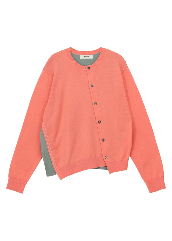 お歳暮・冬ギフト特集 2024 人気ランキング / ZUCCa P ZUCCa pink(18)): カーディガン(M / バイカラーニット トップス