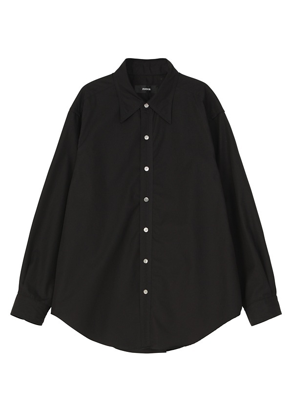 ZUCCa / HIGH COUNT BROAD 1 / シャツ(XL light blue(11)): ZUCCa| A 