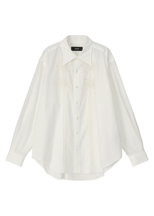 ZUCCa / S CORD EMBROIDERY SHIRT / ブラウス(XL black(26)): SALE| A 
