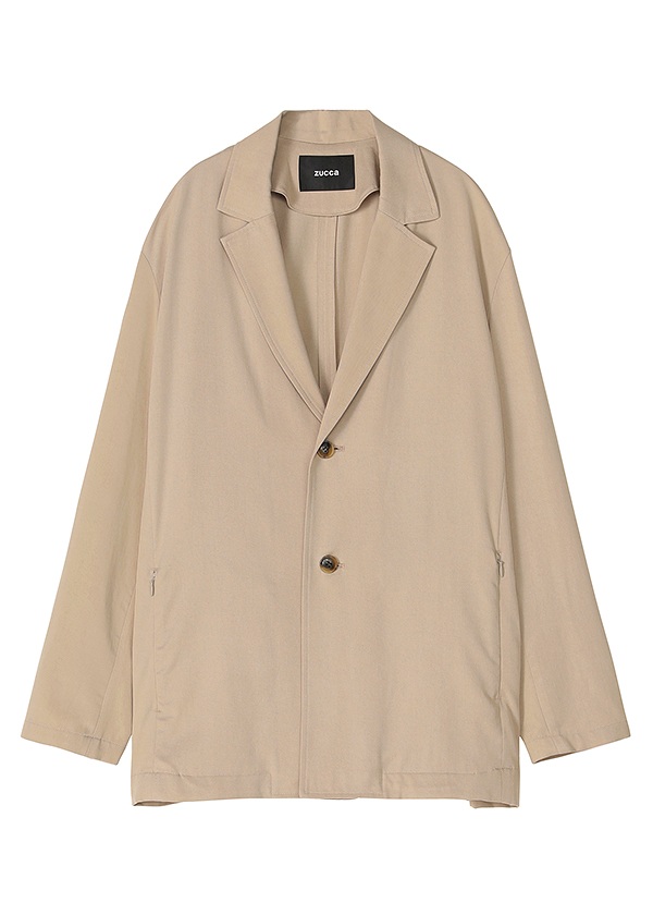 先行予約> ZUCCa / SOFT CHINO / ジャケット(M black(26)): ZUCCa| A 